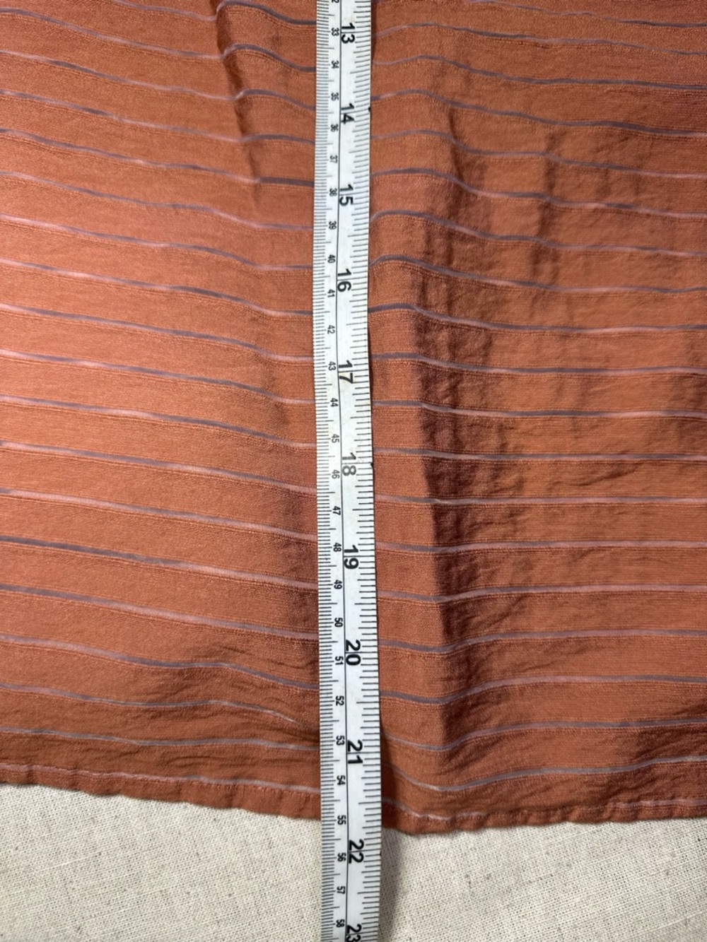 Nine West One-Shoulder Rust Bow Detail Women's summer shirt M #classic #chic - Picture 5 of 7